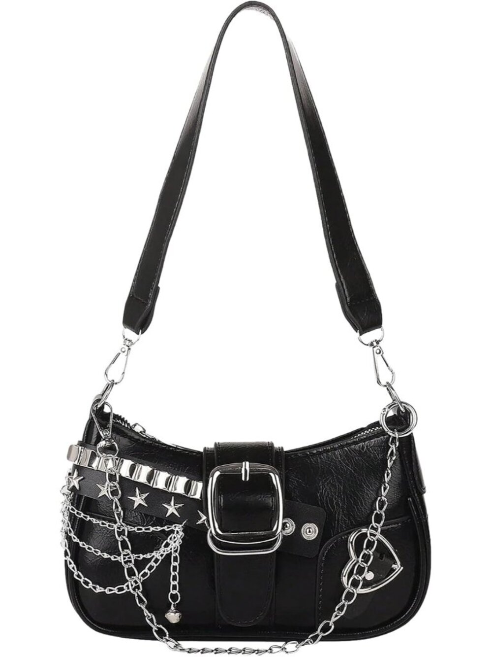 Women's Y2k Purse Star Embroidery Cute Shoulder Bag Y2k Accessories